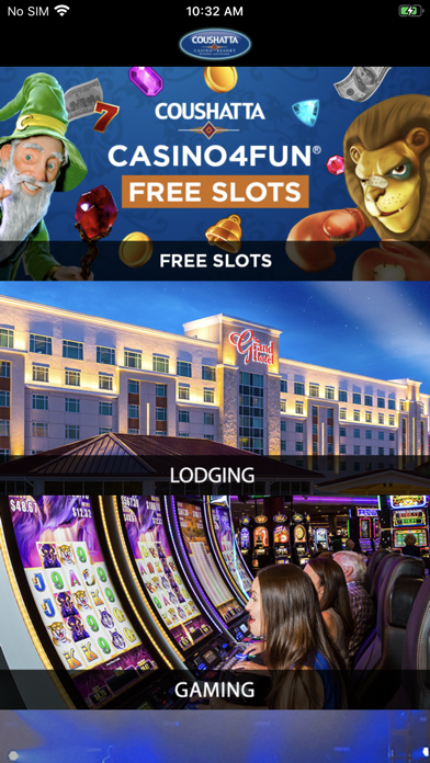 Coushatta casino free play