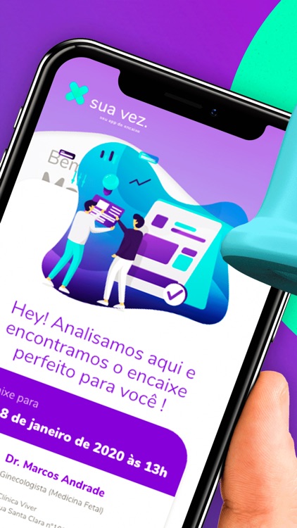 Sua Vez - Seu App de Encaixe