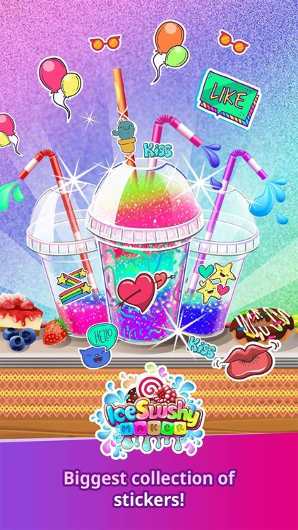 Ice Slushy Maker Cooking Games