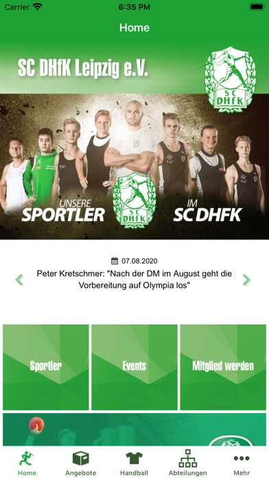 SC DHfK Leipzig screenshot 2