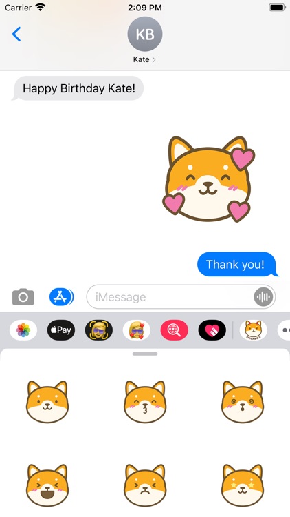 Shibamoji Sticker Pack Classic screenshot-4