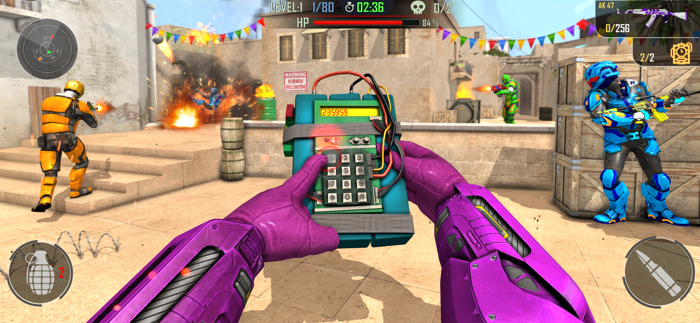 Mech War Robot Shooting Games