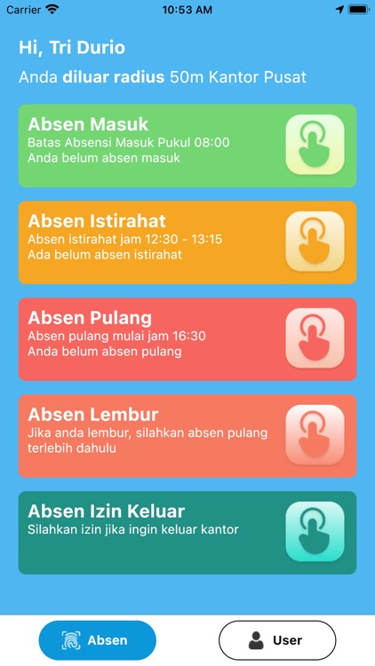 Absensi Digital PDAM Tirtanadi