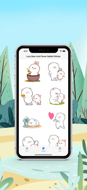 Lazy Bear And Clever Rabbit(圖2)-速報App