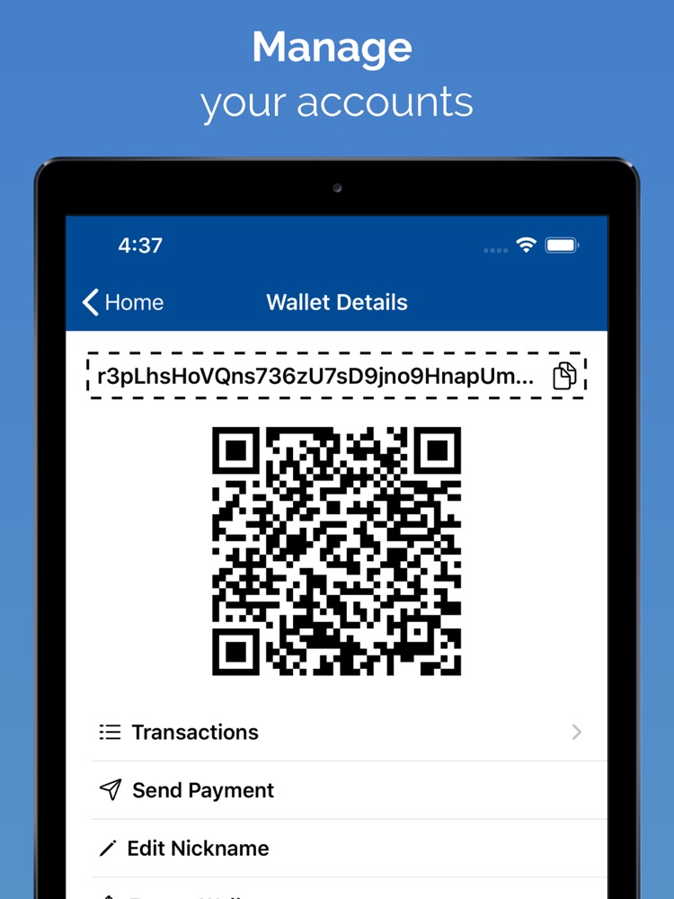 Droplet - XRP Wallet App for iPhone - Free Download ...