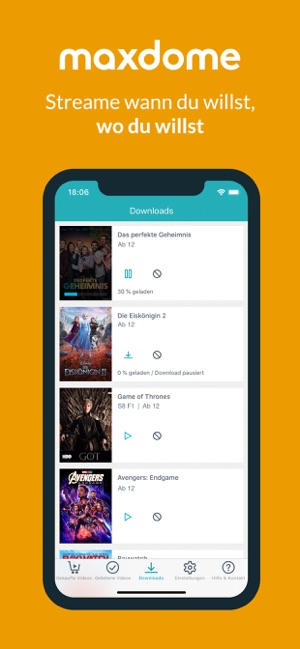 Maxdome On The App Store