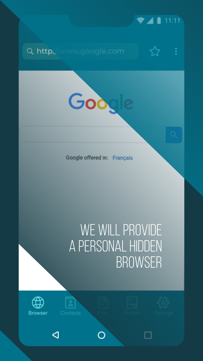 Private Browser, Secret Folder