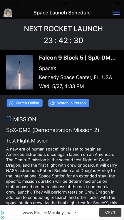 Space Launch Schedule
