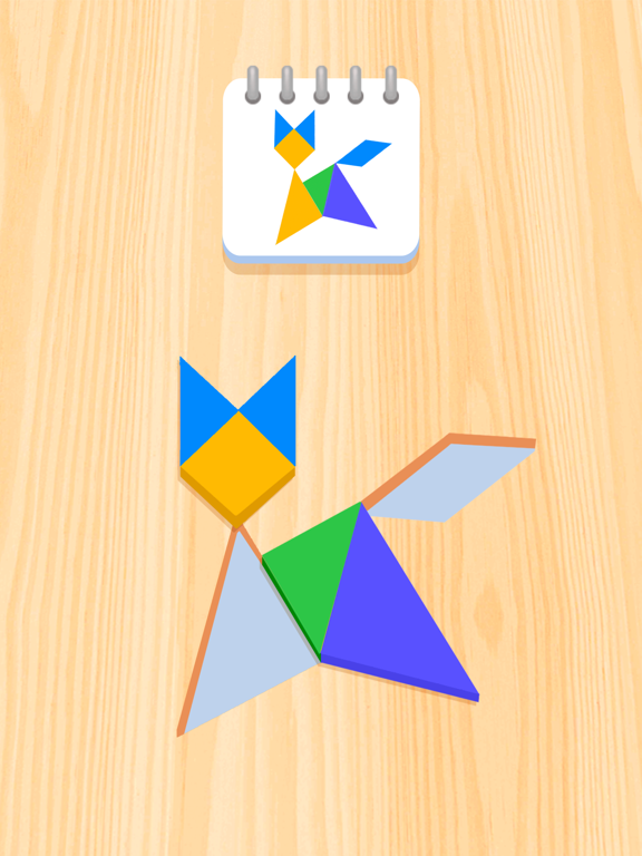 Tangram 3D: Hit Match Triangleのおすすめ画像1