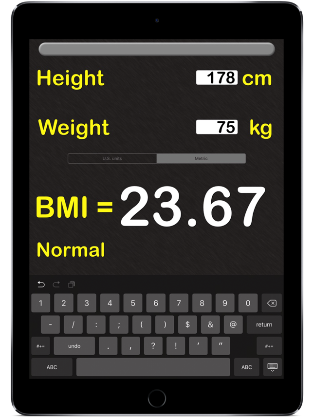 ‎BMI Calculator‰ Screenshot