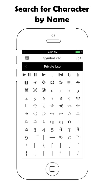 Symbol Keyboard-Character Pad screenshot-3