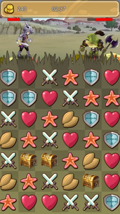 Warrior monster duel