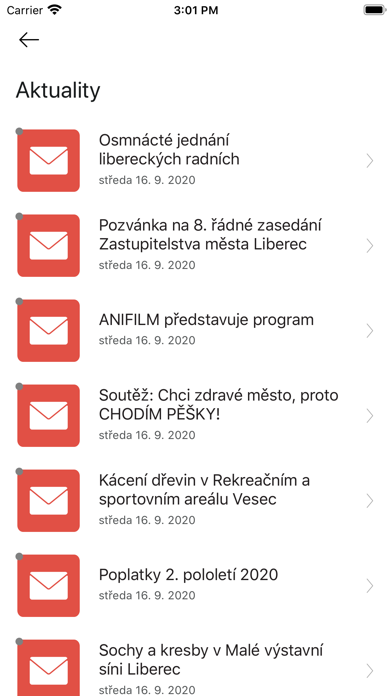 Liberec v mobilu screenshot 2