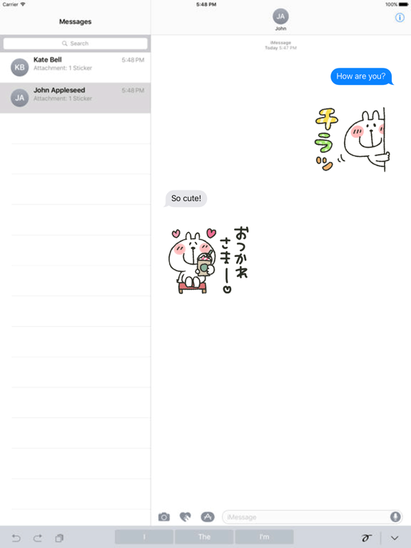 Usapi's sticker 8 animation screenshot 4