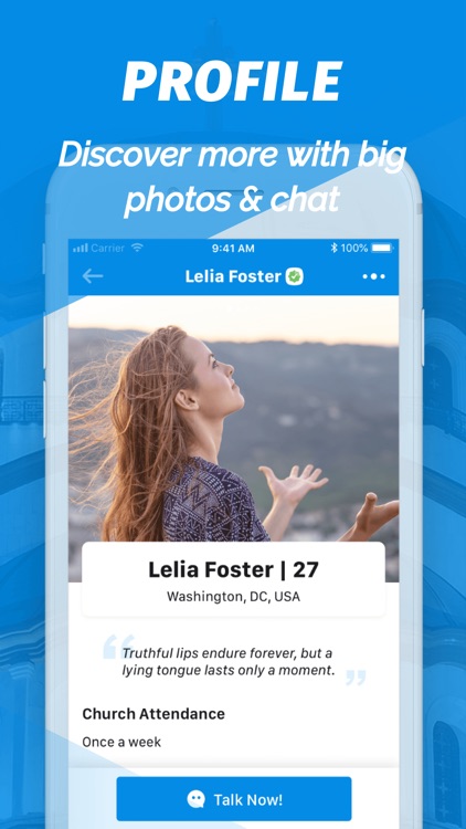 Christian Dating Chat - CFish screenshot-3
