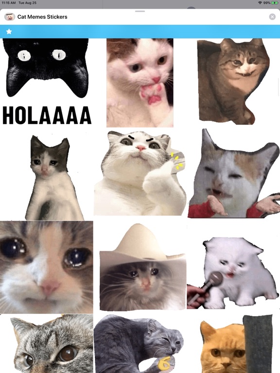 Cat Memes Stickers screenshot 3