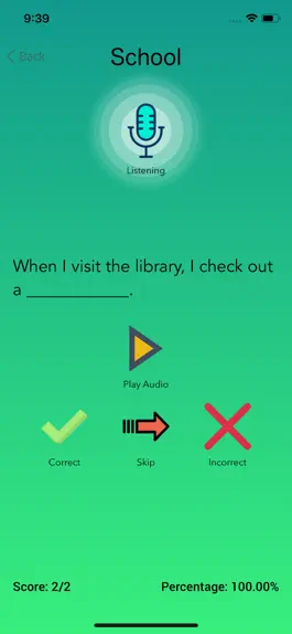 Game screenshot Fill in the Blank Nouns apk