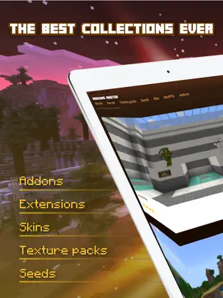 Screenshot 1 Addon Skin Map for Minecraft iphone