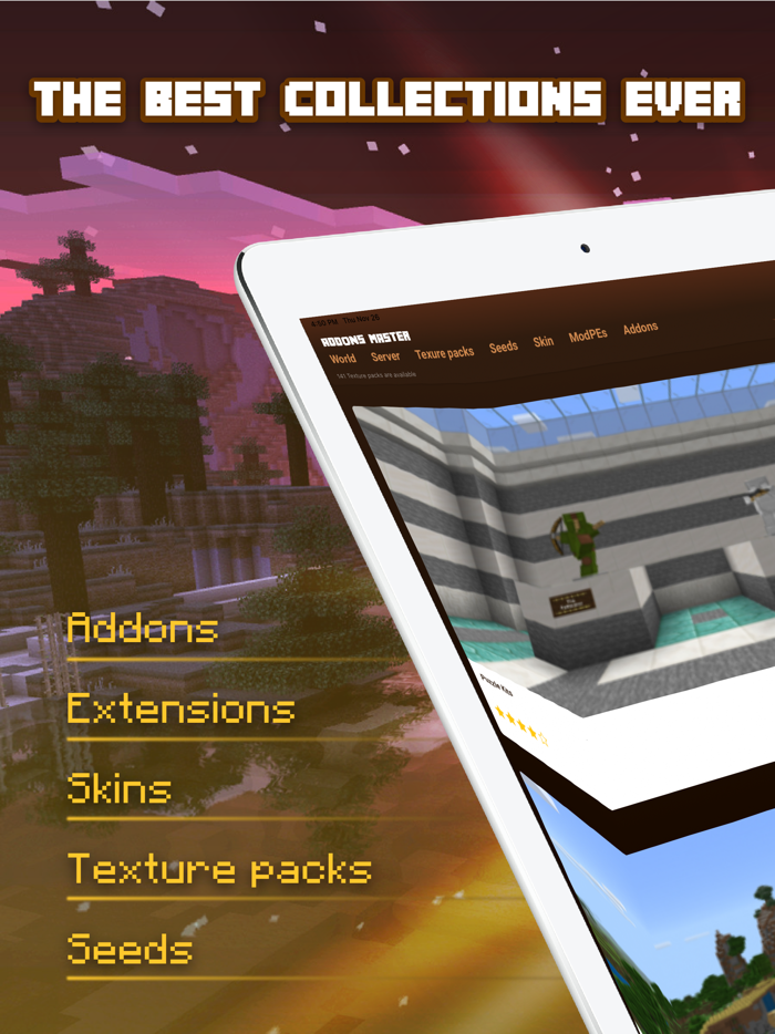 Addon Skin Map for Minecraft