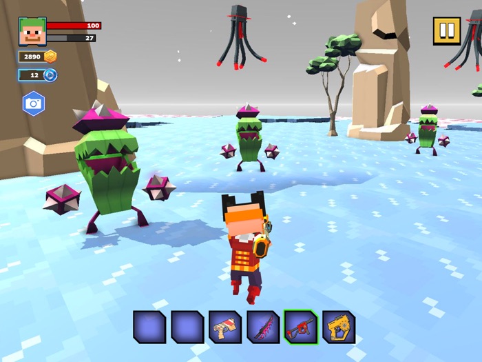 Fire Craft 3D Pixel World