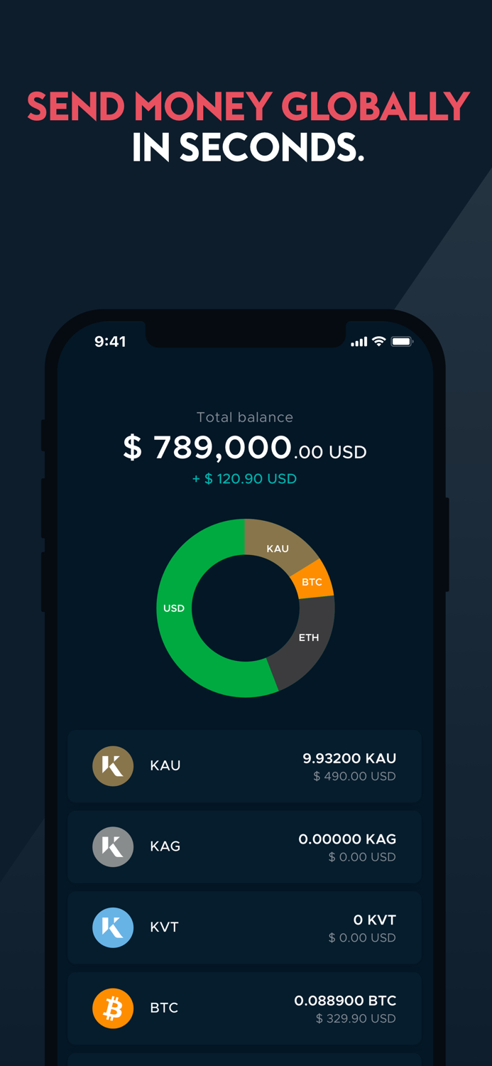 Kinesis - Buy gold and silver