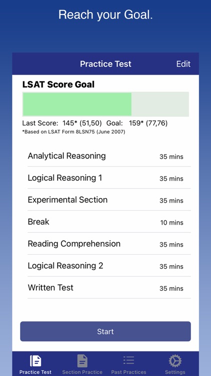 LSAT Test Timer screenshot-0