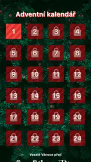 adventní kalendář iphone screenshot 1