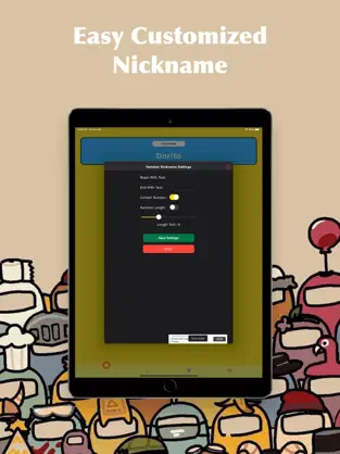 Screenshot 4 Among us - Nickname Creator iphone