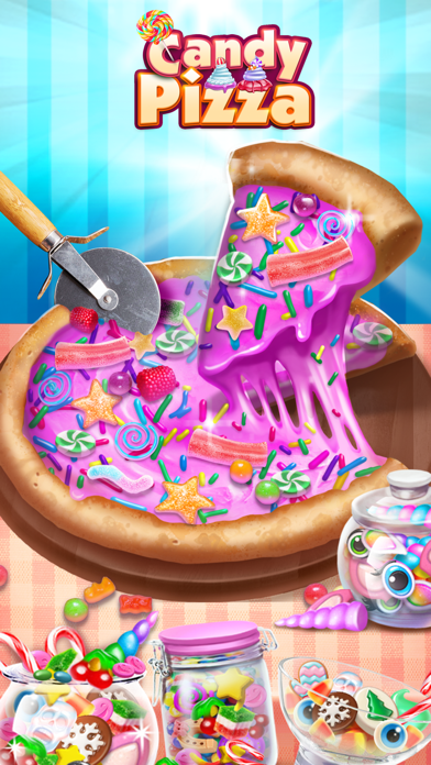 How to cancel & delete Candy Dessert Pizza Maker - Cooking Chef Food Game from iphone & ipad 1