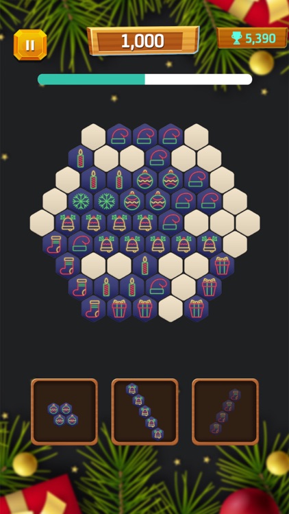 Christmas Block Hexa Puzzle screenshot-4