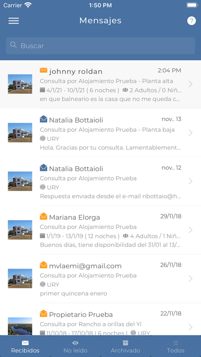 Portales del Uruguay screenshot 2