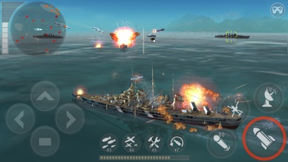 WARSHIP BATTLE:3D World War II Screenshot 1