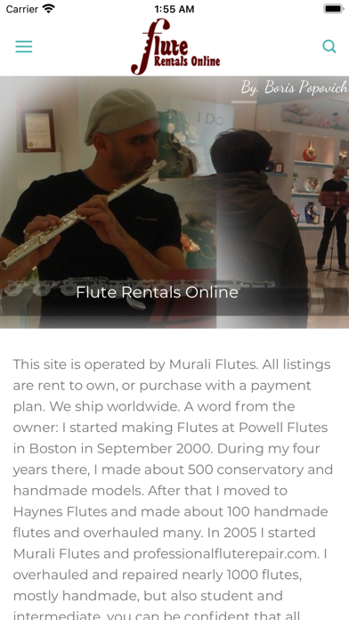 Rent a Flute screenshot 3