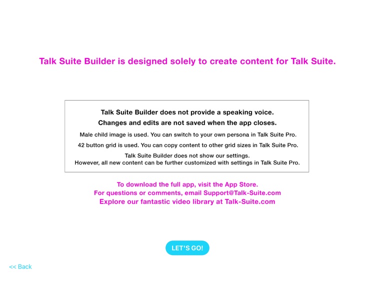 Talk Suite Builder screenshot-8