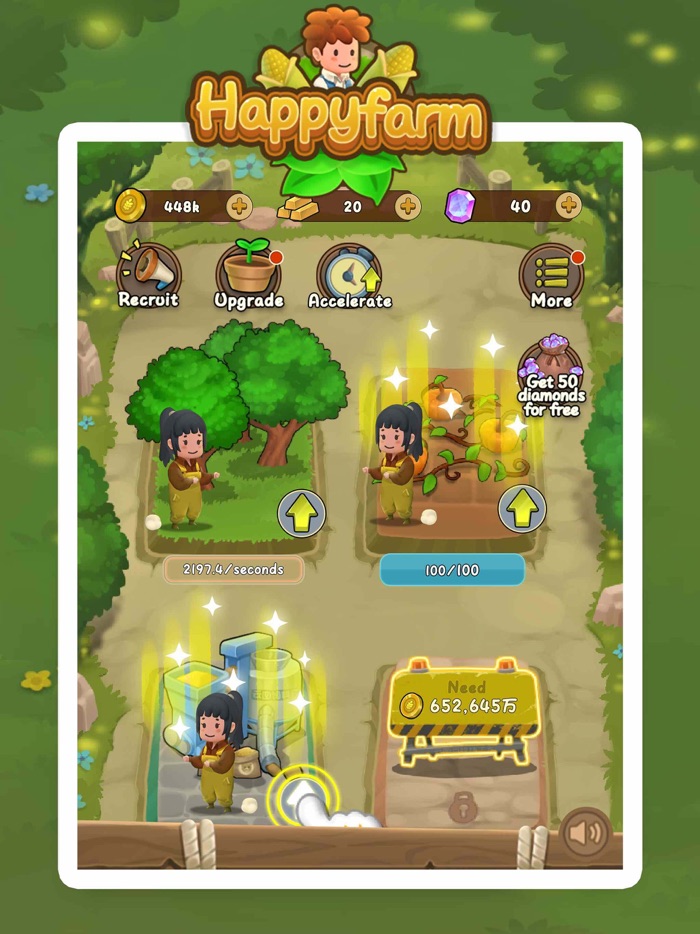 Happy Farm - Grow Vegetables