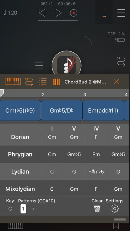 ChordBud 2 AUv3 MIDI Sequencer