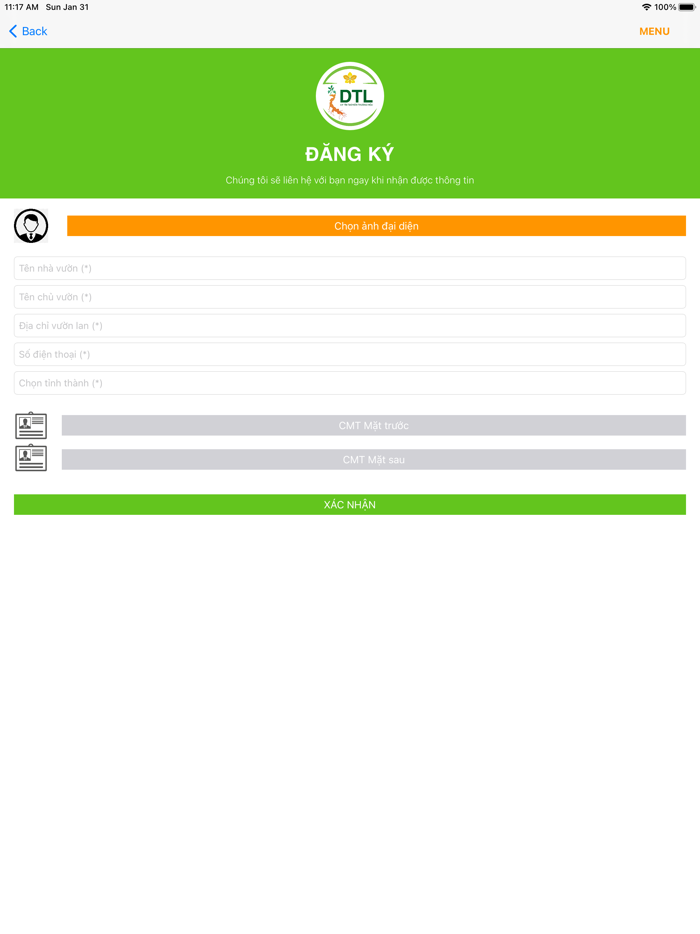 DTL-Quản lý Truy xuất Hoa Lan