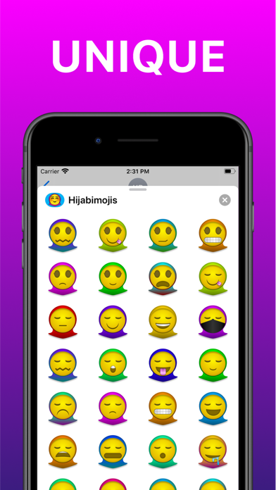 How to cancel & delete Hijabimojis from iphone & ipad 3