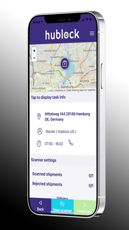 Hublock Courier App screenshot-9