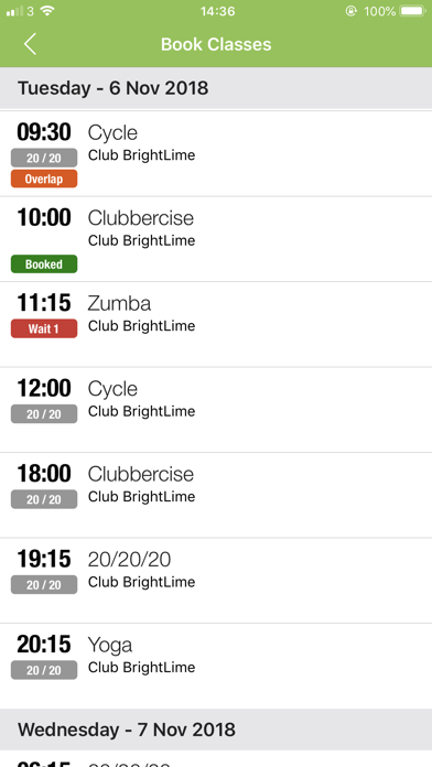 BrightLime Health and Fitness screenshot 2
