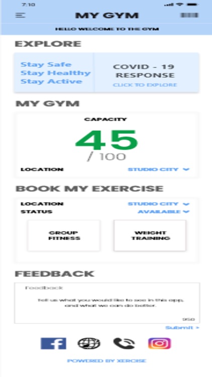 Xercise Member App