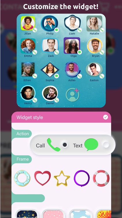 Favorite Contacts Widget Maker