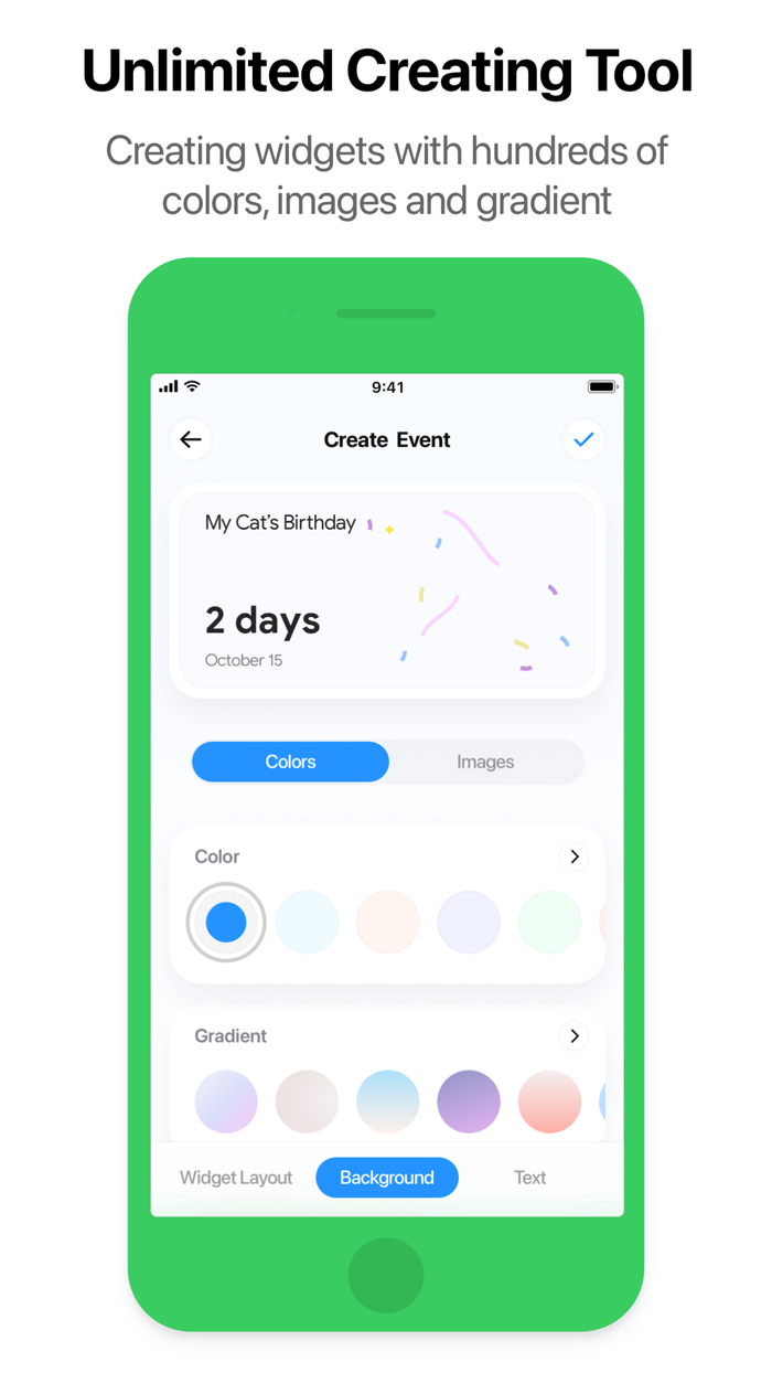 My Days - Countdown Widget