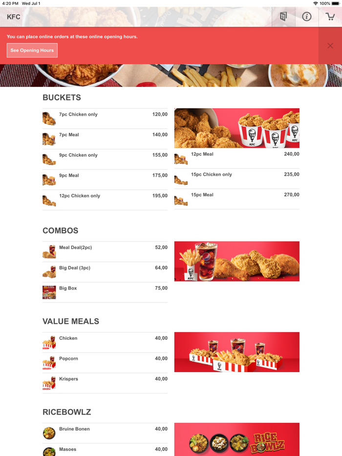KFC Delivery Su