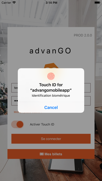 How to cancel & delete advanGO App from iphone & ipad 1