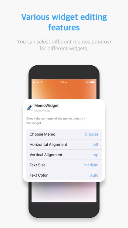 MemoWidget (todo&photo widget) screenshot-7