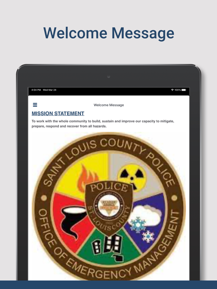 Saint Louis County MO Prepares