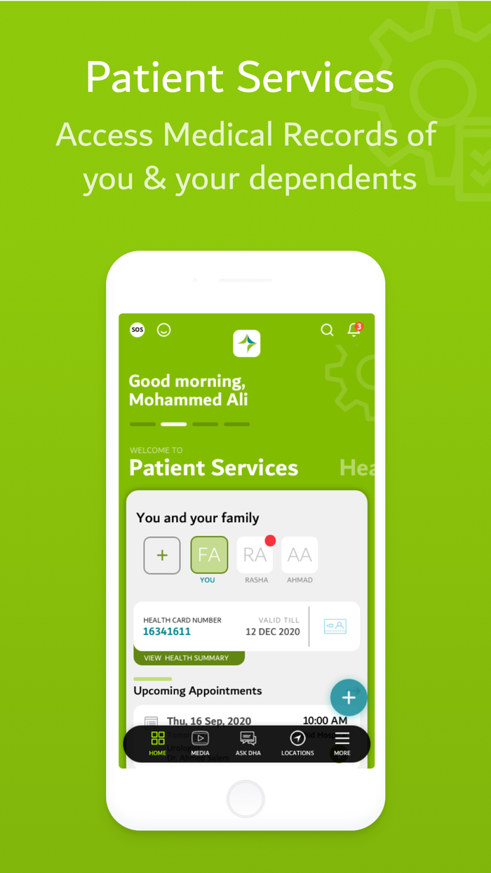 DHA - هيئة الصحة بدبي