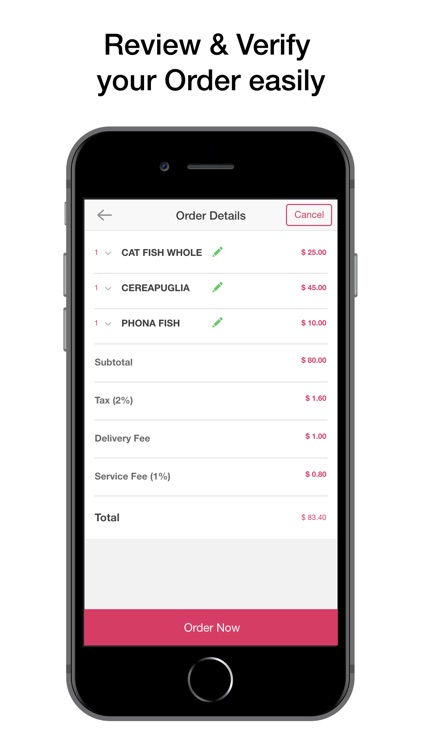 Arocer ordering app
