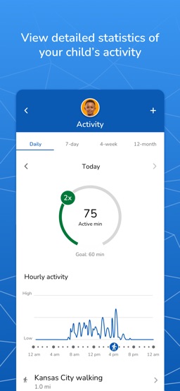 Garmin Jr.™ app screenshot